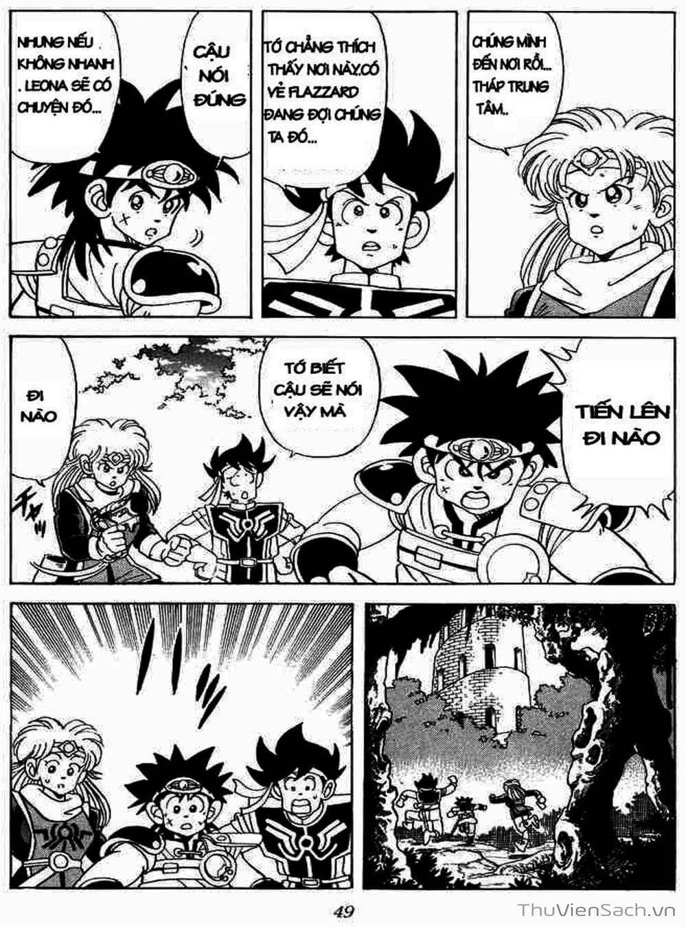 Truyện Tranh Dấu Ấn Rồng Thiêng - Dragon Quest trang 4