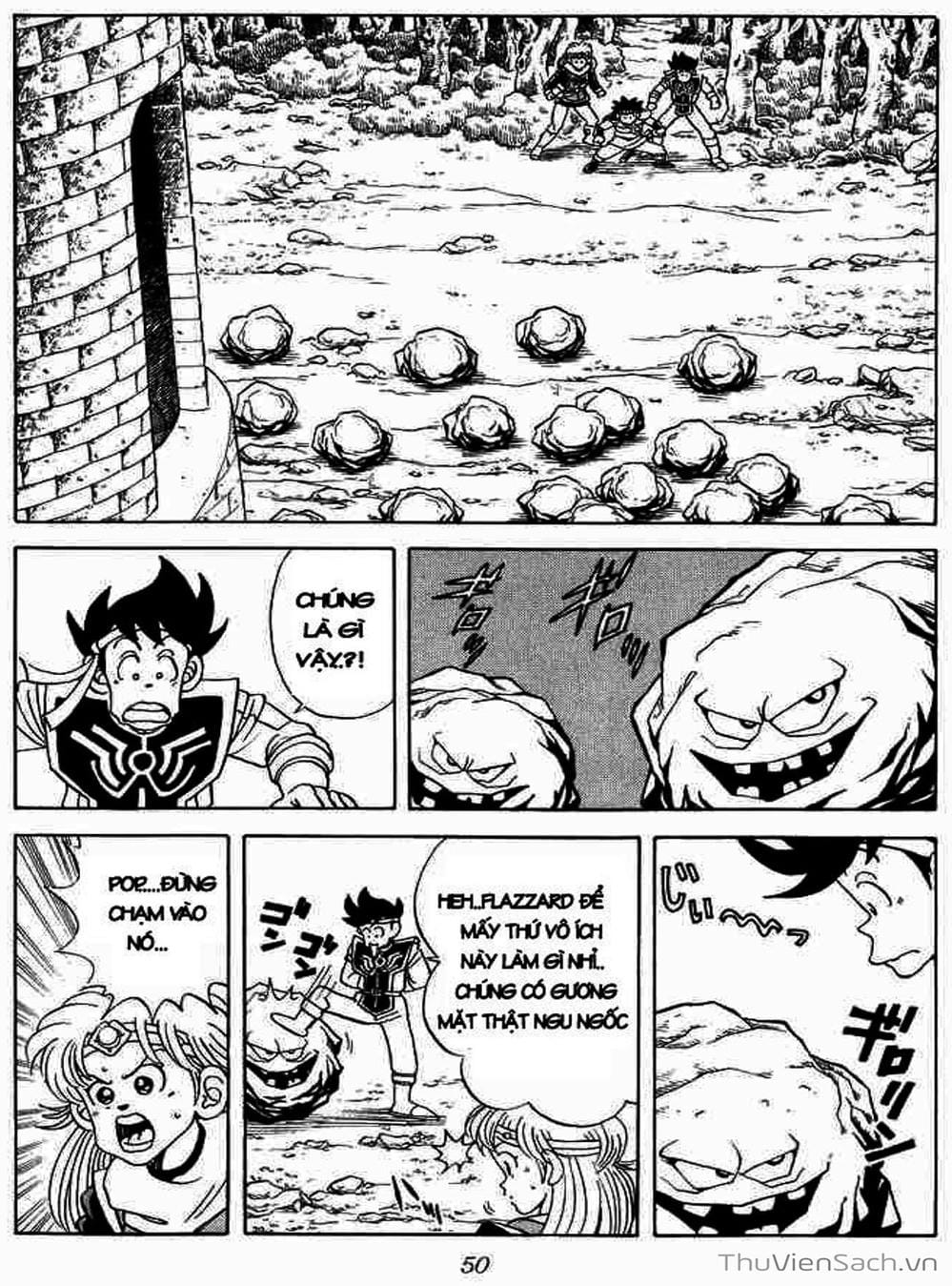 Truyện Tranh Dấu Ấn Rồng Thiêng - Dragon Quest trang 4