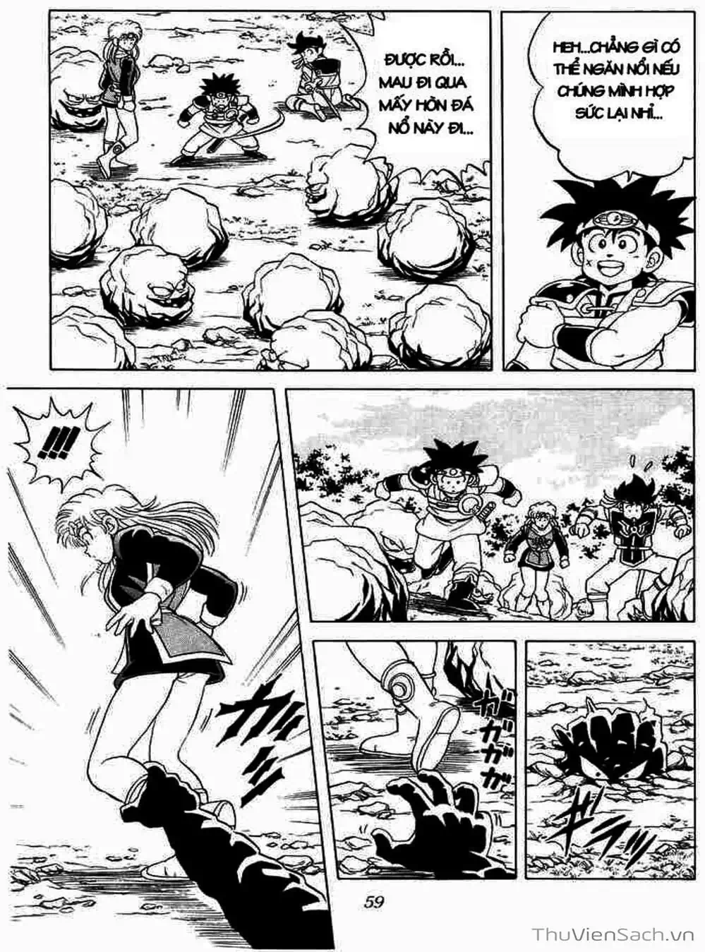 Truyện Tranh Dấu Ấn Rồng Thiêng - Dragon Quest trang 4