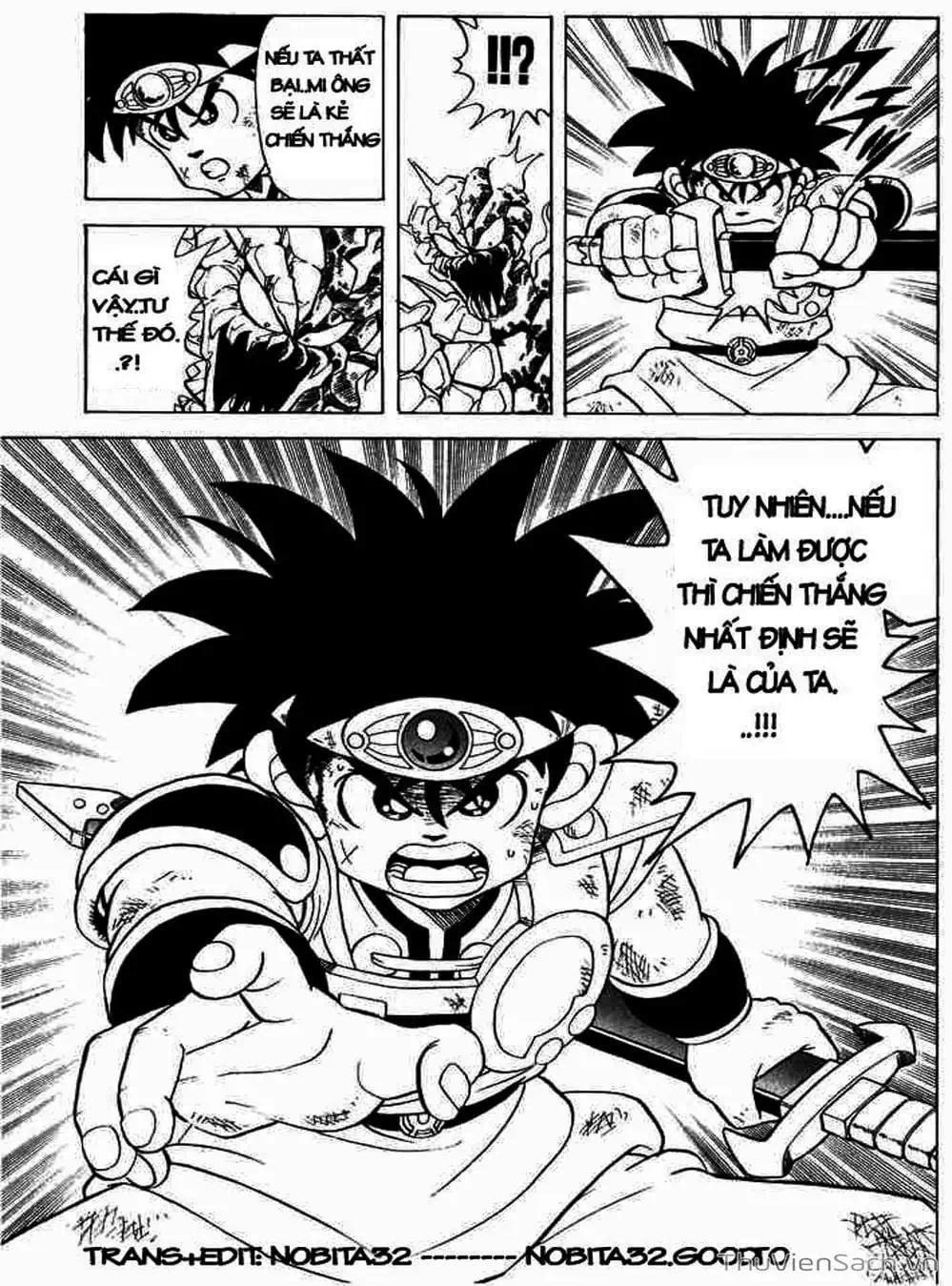 Truyện Tranh Dấu Ấn Rồng Thiêng - Dragon Quest trang 4