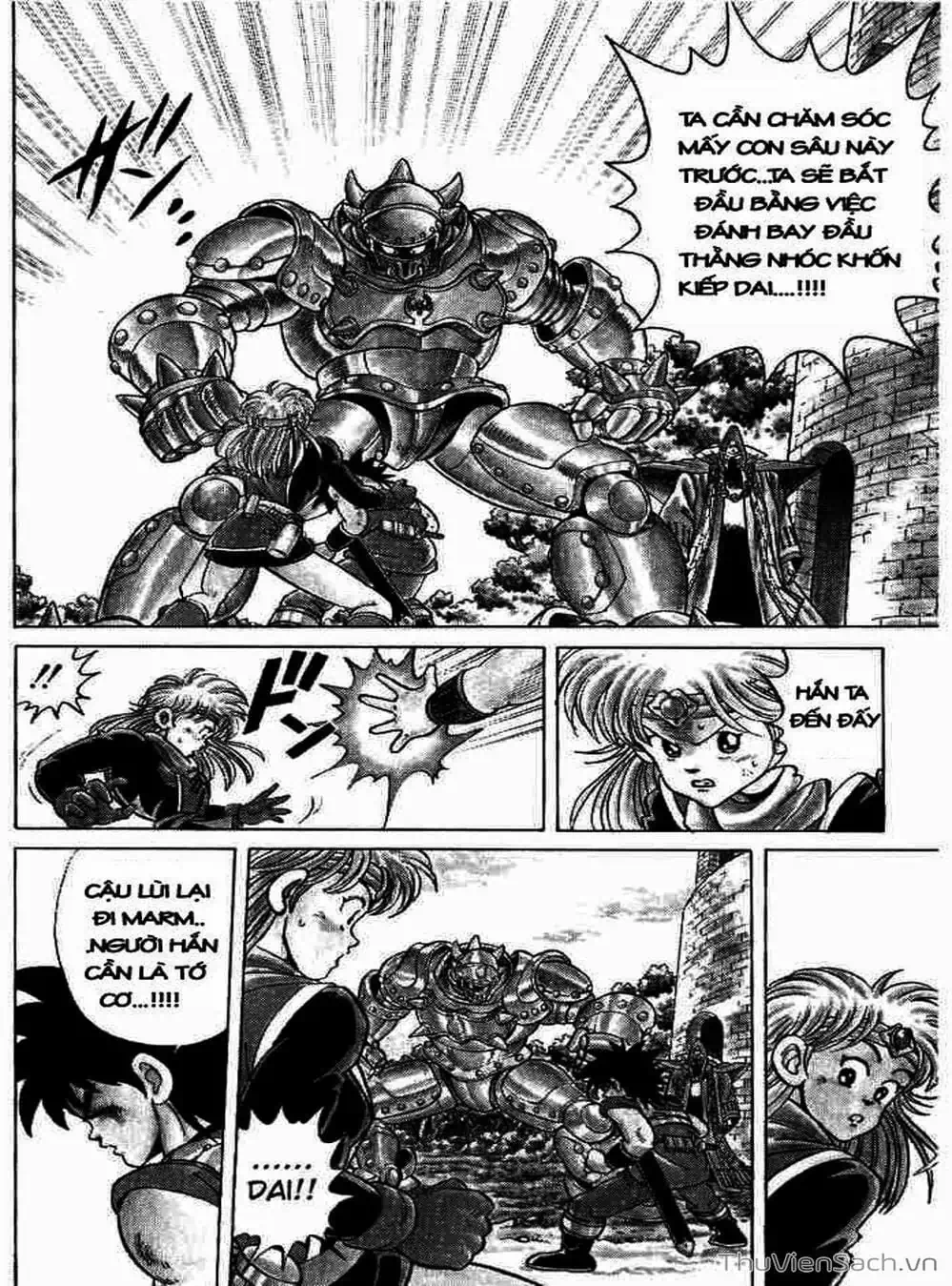 Truyện Tranh Dấu Ấn Rồng Thiêng - Dragon Quest trang 4