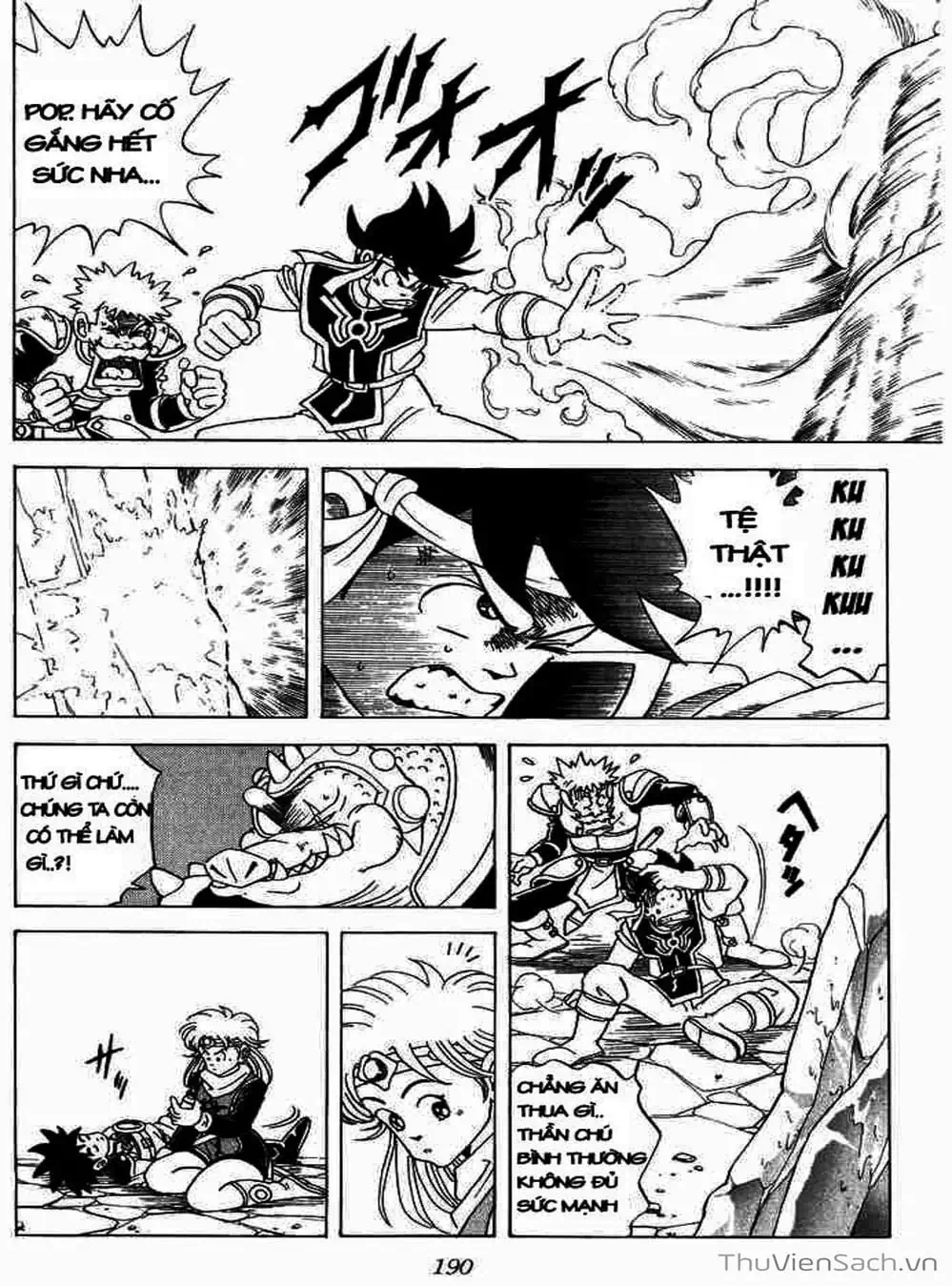 Truyện Tranh Dấu Ấn Rồng Thiêng - Dragon Quest trang 4