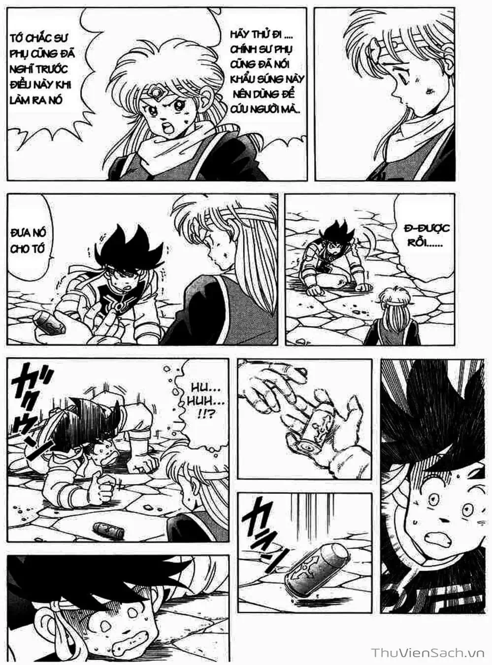 Truyện Tranh Dấu Ấn Rồng Thiêng - Dragon Quest trang 4