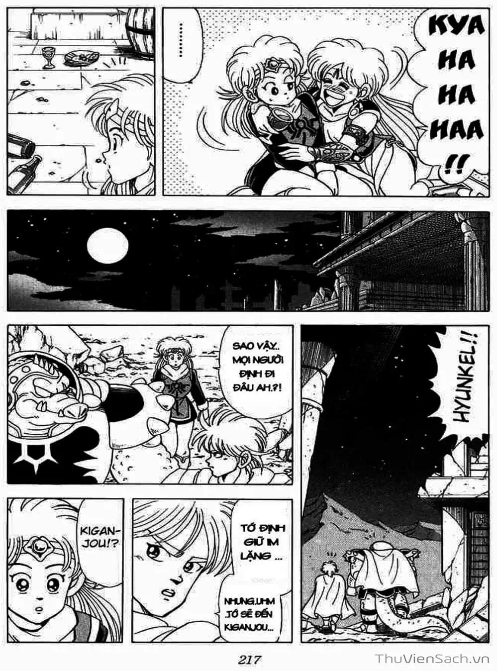 Truyện Tranh Dấu Ấn Rồng Thiêng - Dragon Quest trang 4