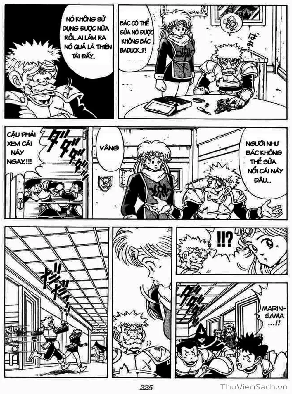 Truyện Tranh Dấu Ấn Rồng Thiêng - Dragon Quest trang 4