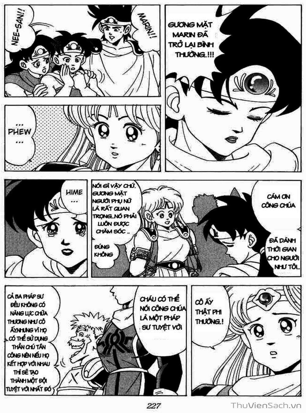 Truyện Tranh Dấu Ấn Rồng Thiêng - Dragon Quest trang 4