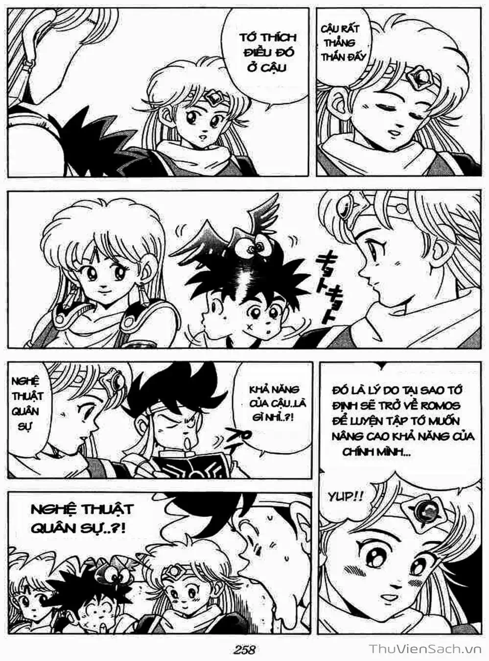 Truyện Tranh Dấu Ấn Rồng Thiêng - Dragon Quest trang 4