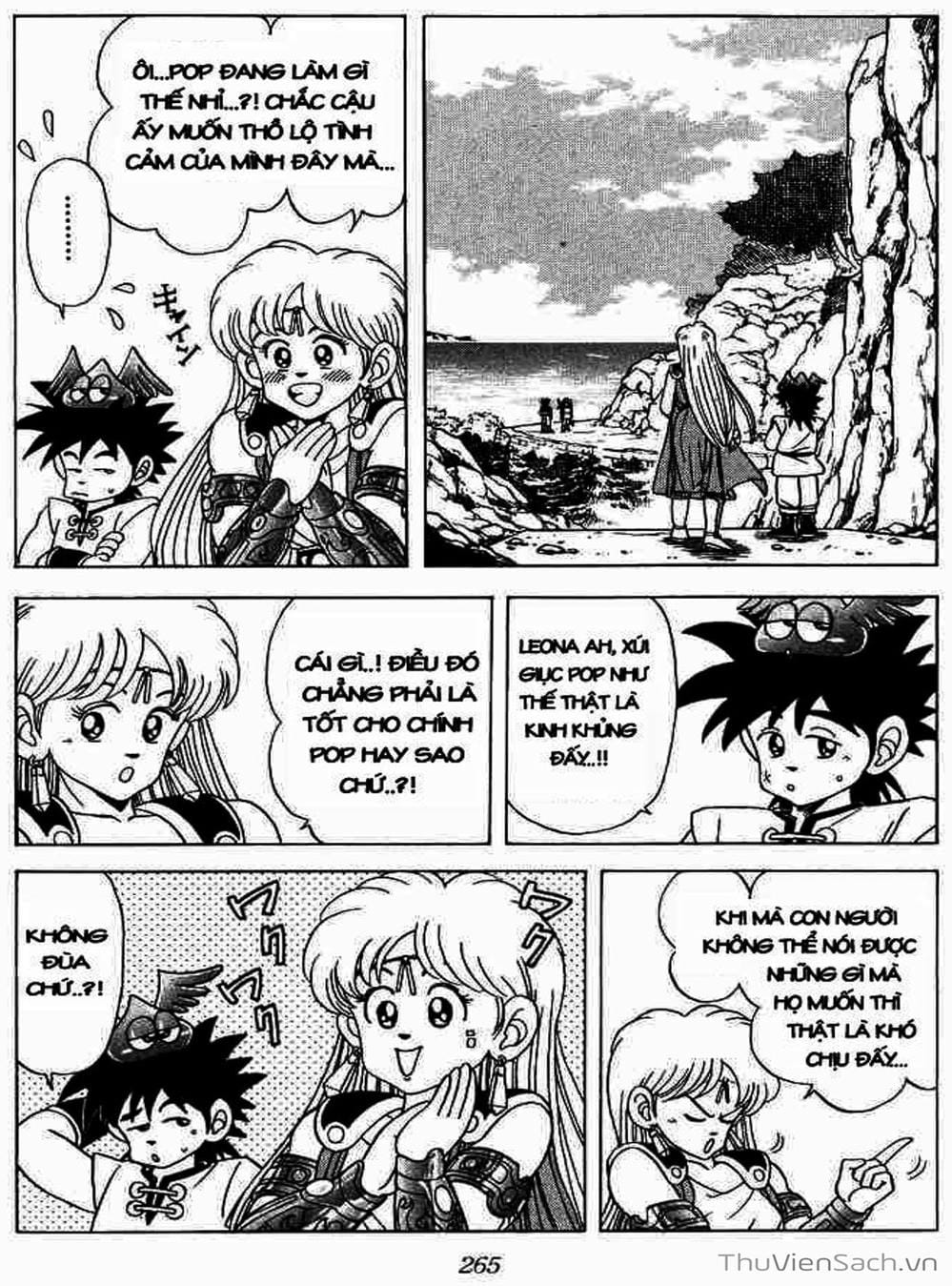 Truyện Tranh Dấu Ấn Rồng Thiêng - Dragon Quest trang 4