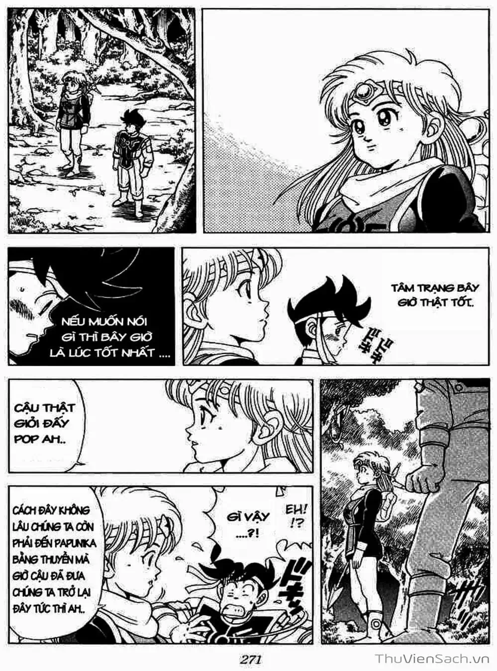 Truyện Tranh Dấu Ấn Rồng Thiêng - Dragon Quest trang 4