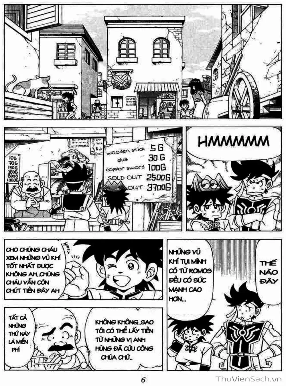 Truyện Tranh Dấu Ấn Rồng Thiêng - Dragon Quest trang 4