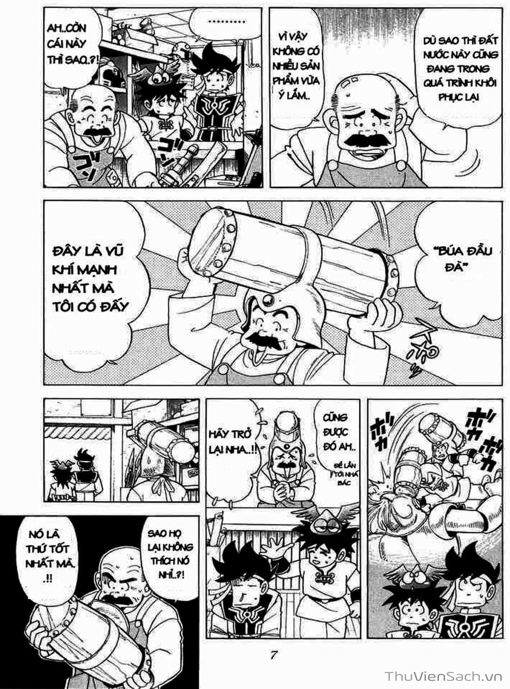 Truyện Tranh Dấu Ấn Rồng Thiêng - Dragon Quest trang 4