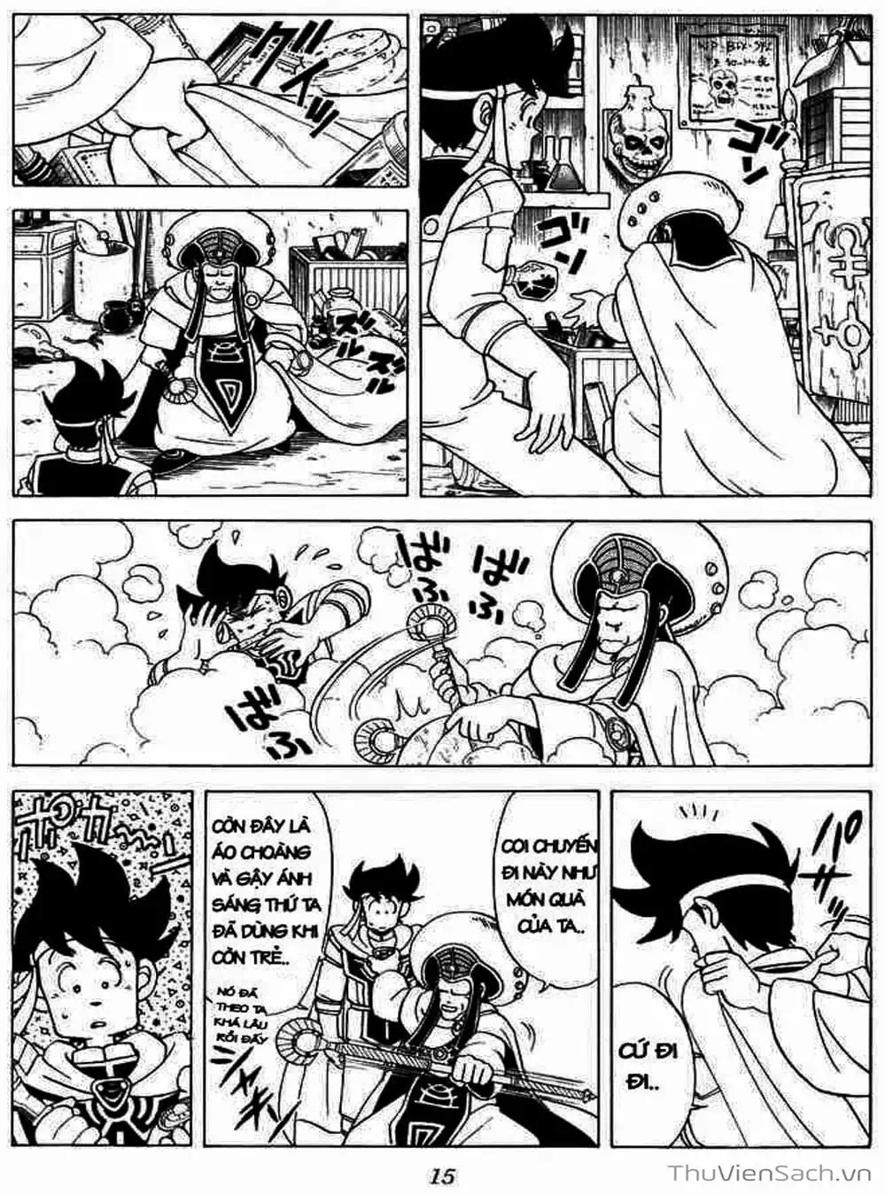 Truyện Tranh Dấu Ấn Rồng Thiêng - Dragon Quest trang 4