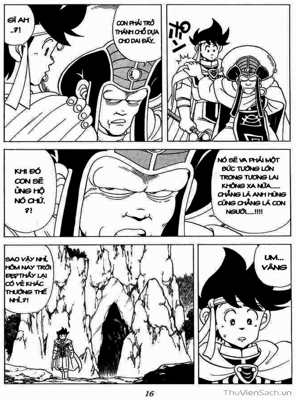 Truyện Tranh Dấu Ấn Rồng Thiêng - Dragon Quest trang 4