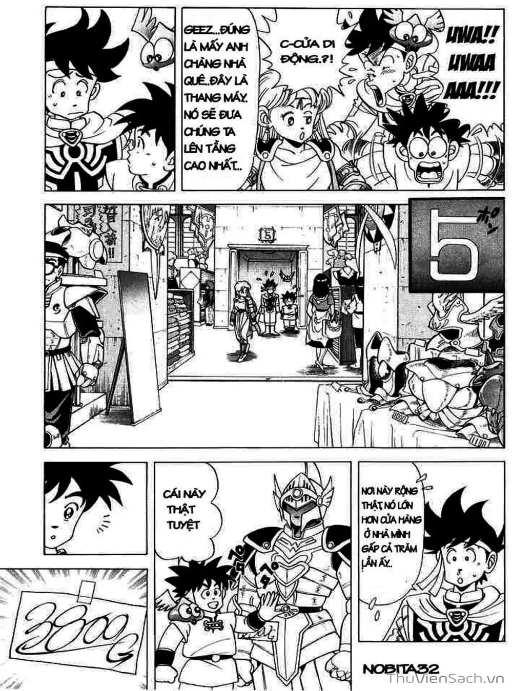 Truyện Tranh Dấu Ấn Rồng Thiêng - Dragon Quest trang 4