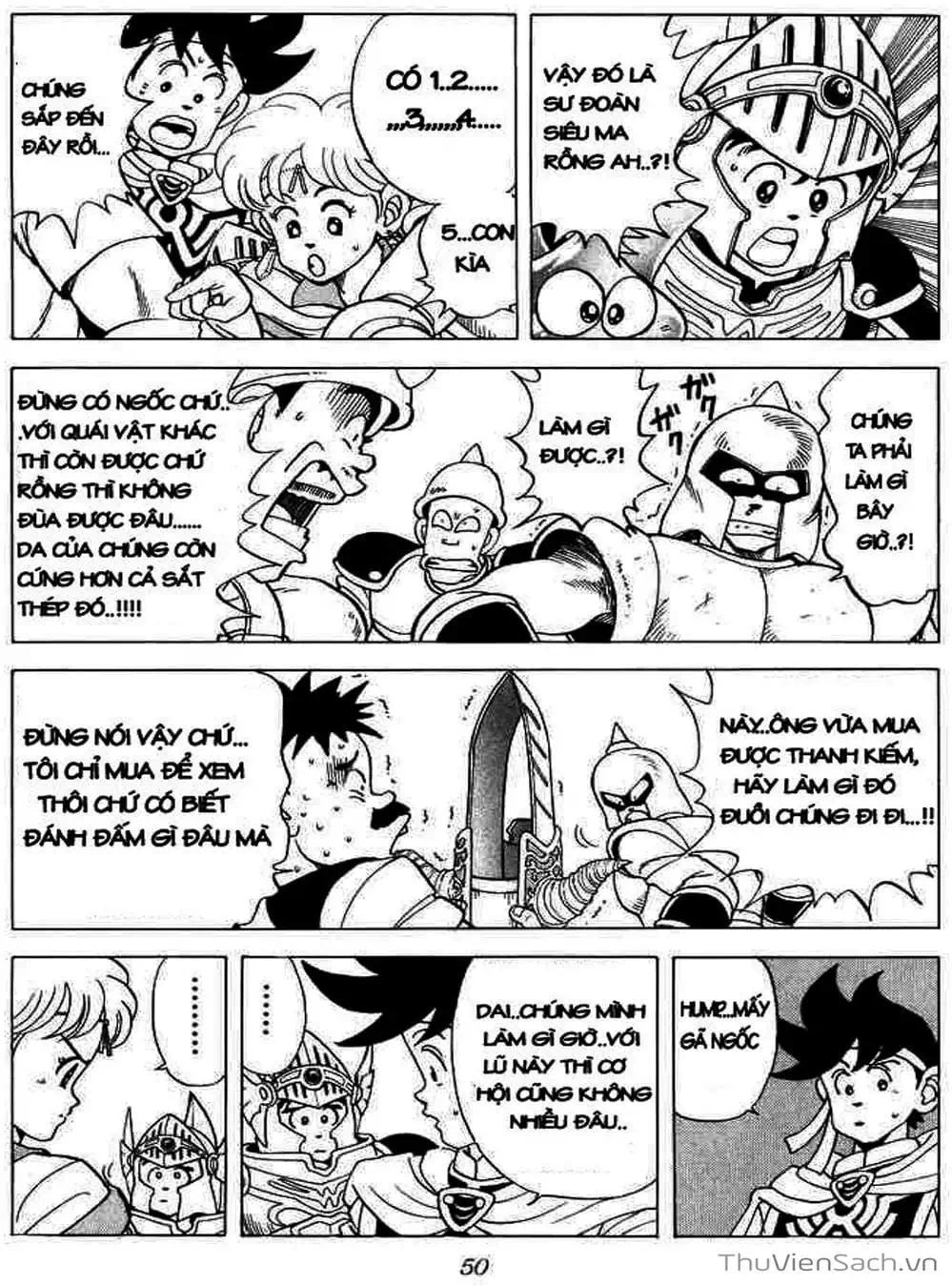 Truyện Tranh Dấu Ấn Rồng Thiêng - Dragon Quest trang 4