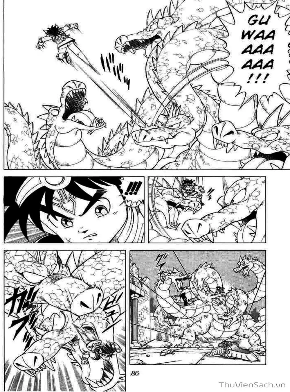 Truyện Tranh Dấu Ấn Rồng Thiêng - Dragon Quest trang 4