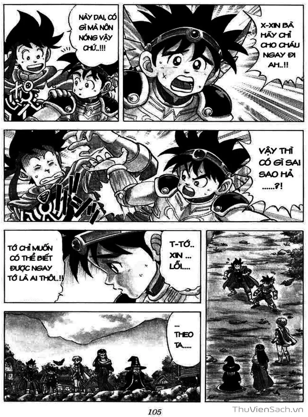 Truyện Tranh Dấu Ấn Rồng Thiêng - Dragon Quest trang 4