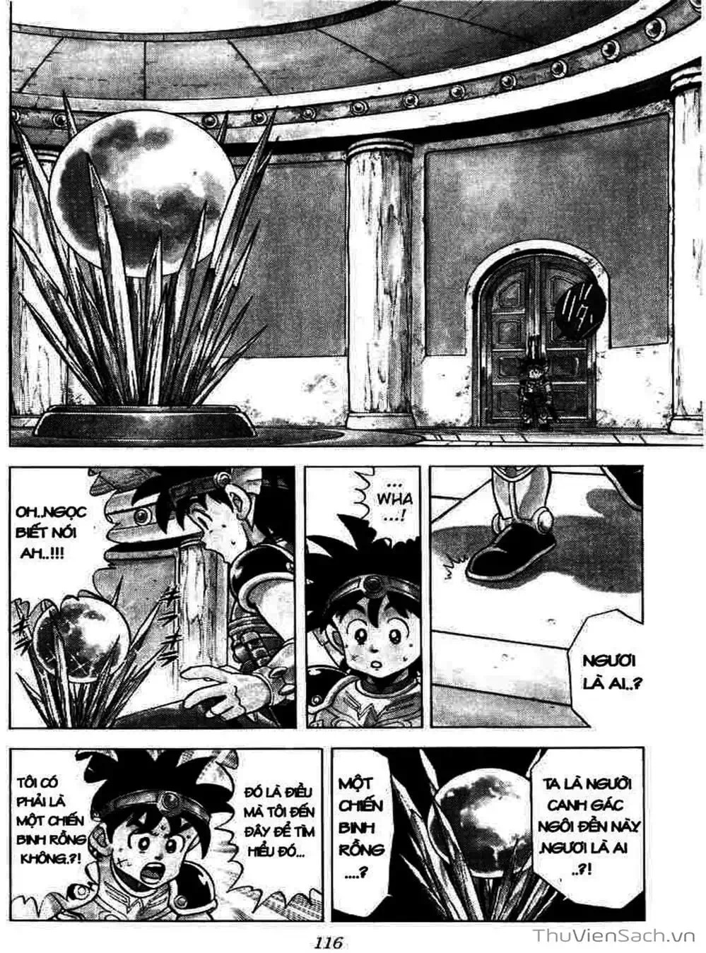 Truyện Tranh Dấu Ấn Rồng Thiêng - Dragon Quest trang 4