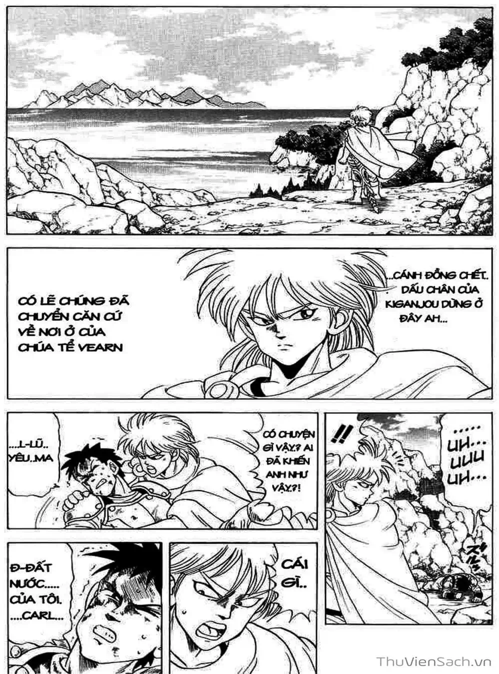 Truyện Tranh Dấu Ấn Rồng Thiêng - Dragon Quest trang 4