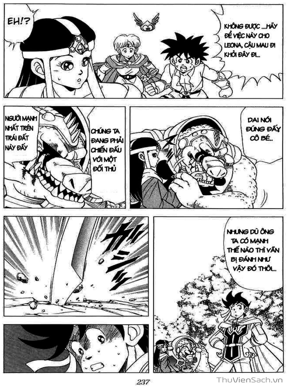 Truyện Tranh Dấu Ấn Rồng Thiêng - Dragon Quest trang 4