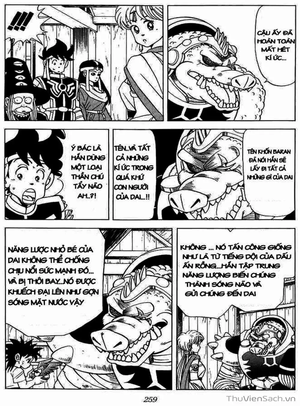 Truyện Tranh Dấu Ấn Rồng Thiêng - Dragon Quest trang 4