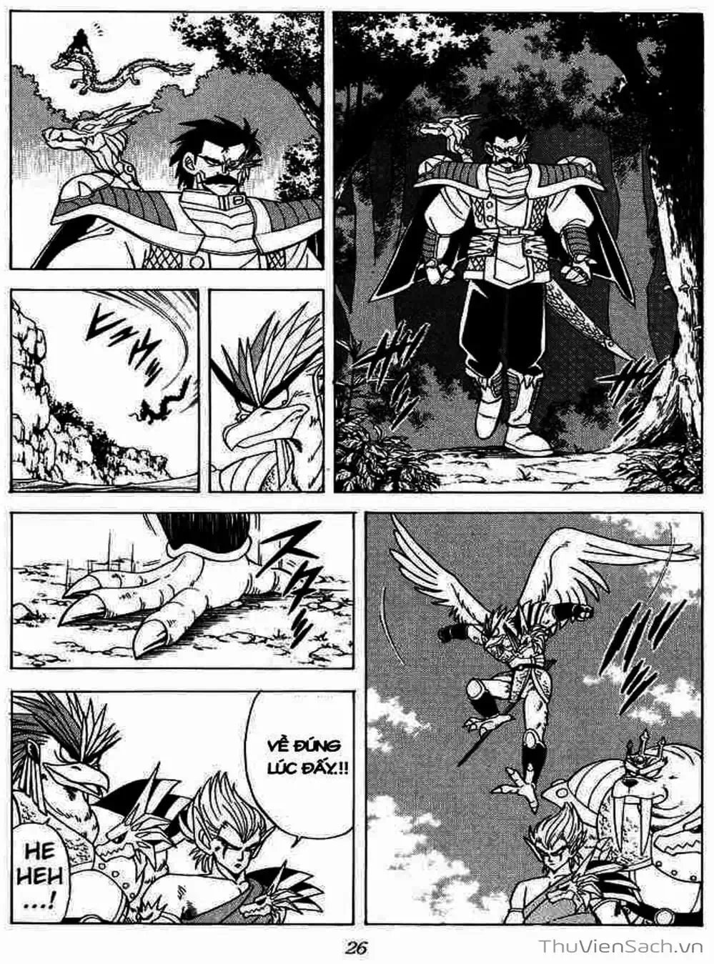 Truyện Tranh Dấu Ấn Rồng Thiêng - Dragon Quest trang 4