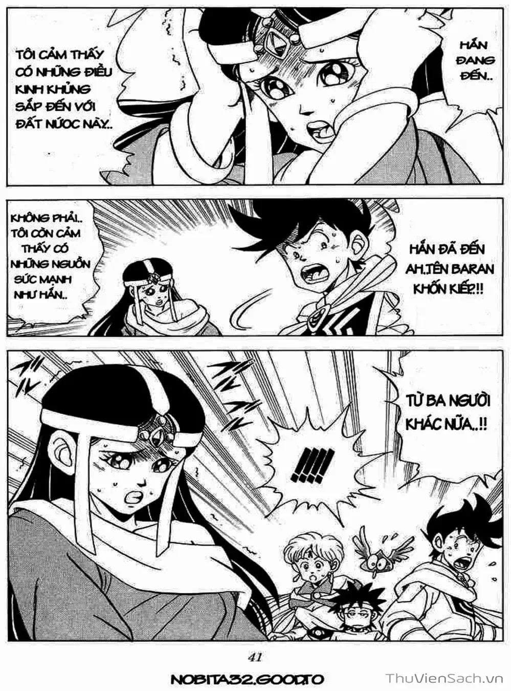 Truyện Tranh Dấu Ấn Rồng Thiêng - Dragon Quest trang 4