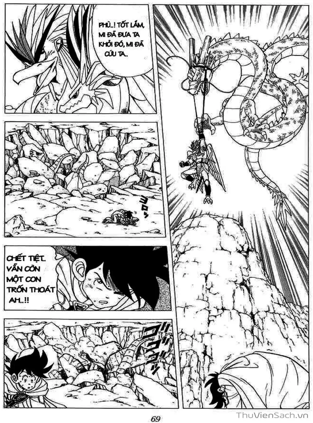 Truyện Tranh Dấu Ấn Rồng Thiêng - Dragon Quest trang 4