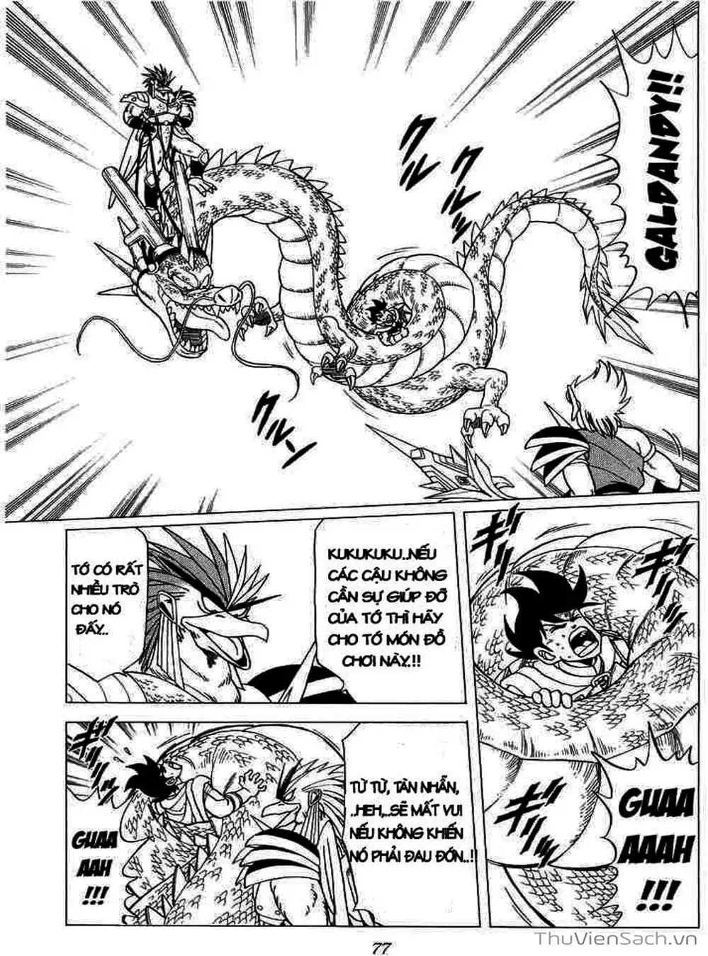 Truyện Tranh Dấu Ấn Rồng Thiêng - Dragon Quest trang 4