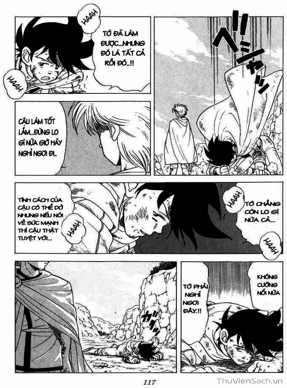 Truyện Tranh Dấu Ấn Rồng Thiêng - Dragon Quest trang 4