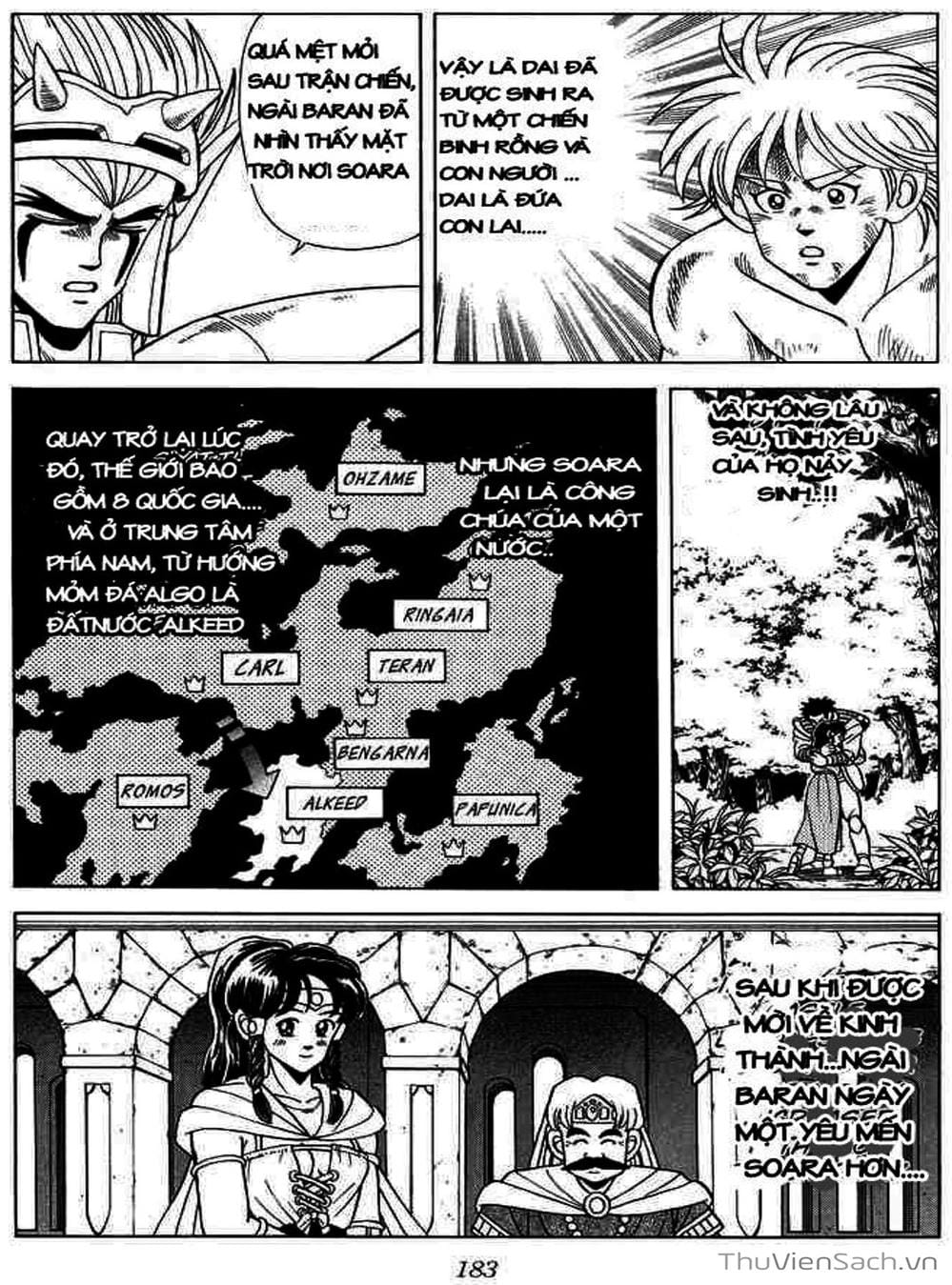 Truyện Tranh Dấu Ấn Rồng Thiêng - Dragon Quest trang 4