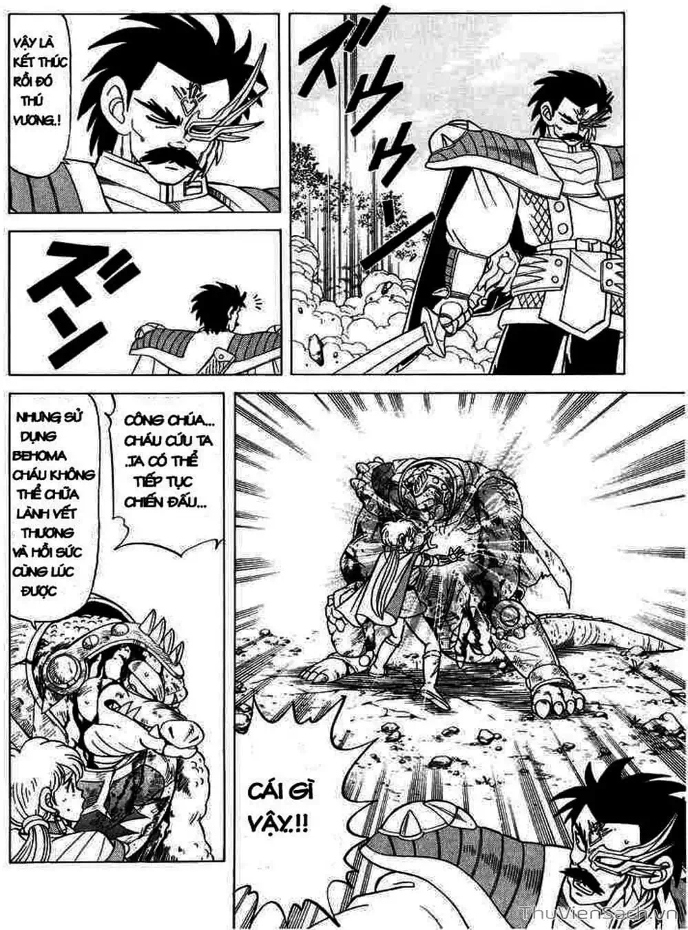 Truyện Tranh Dấu Ấn Rồng Thiêng - Dragon Quest trang 4