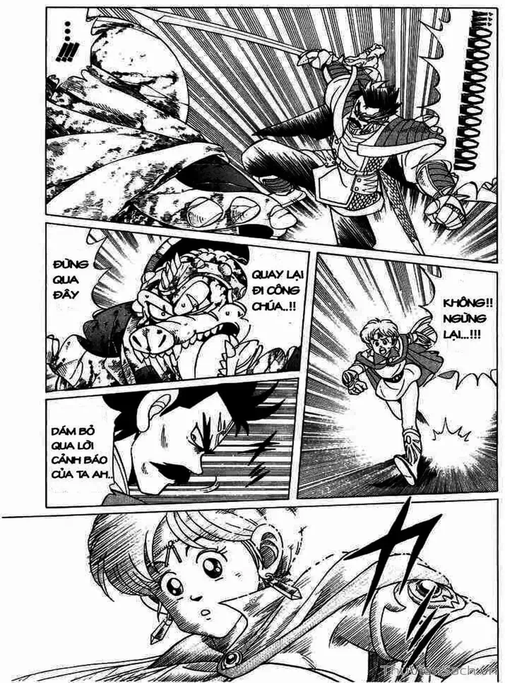 Truyện Tranh Dấu Ấn Rồng Thiêng - Dragon Quest trang 4