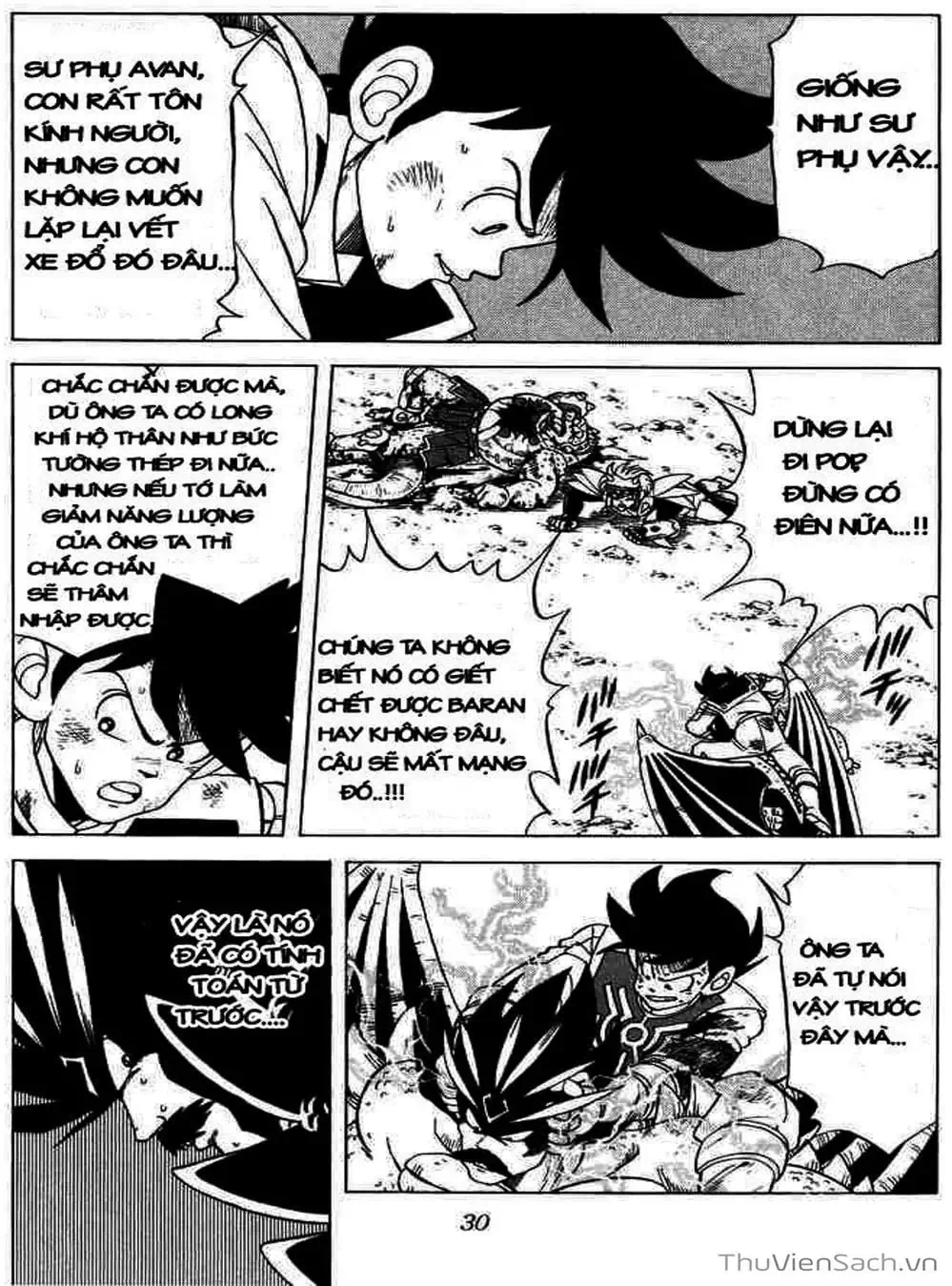 Truyện Tranh Dấu Ấn Rồng Thiêng - Dragon Quest trang 4