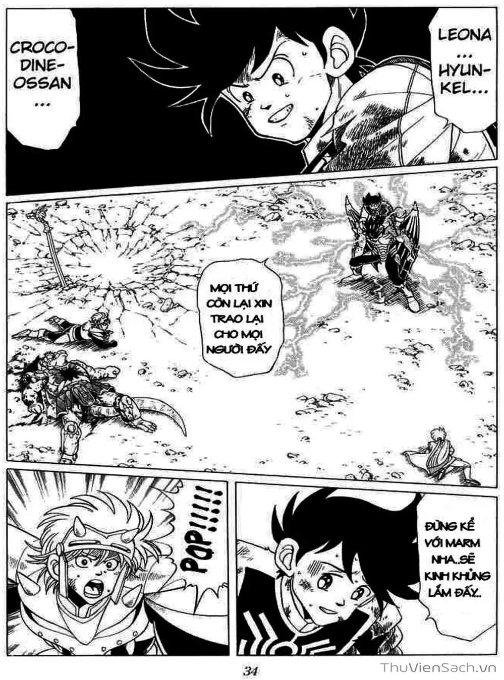 Truyện Tranh Dấu Ấn Rồng Thiêng - Dragon Quest trang 4