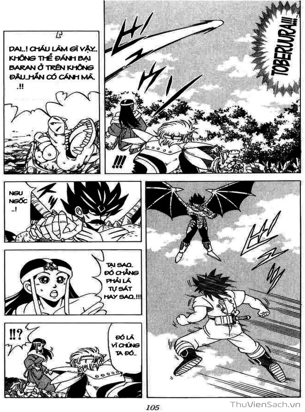 Truyện Tranh Dấu Ấn Rồng Thiêng - Dragon Quest trang 4