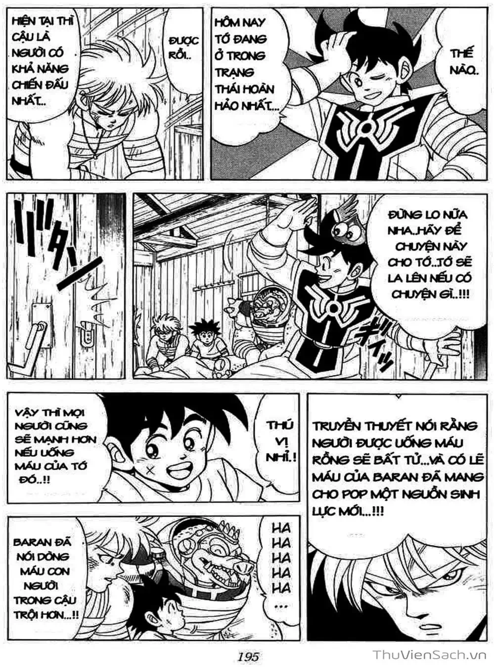 Truyện Tranh Dấu Ấn Rồng Thiêng - Dragon Quest trang 4