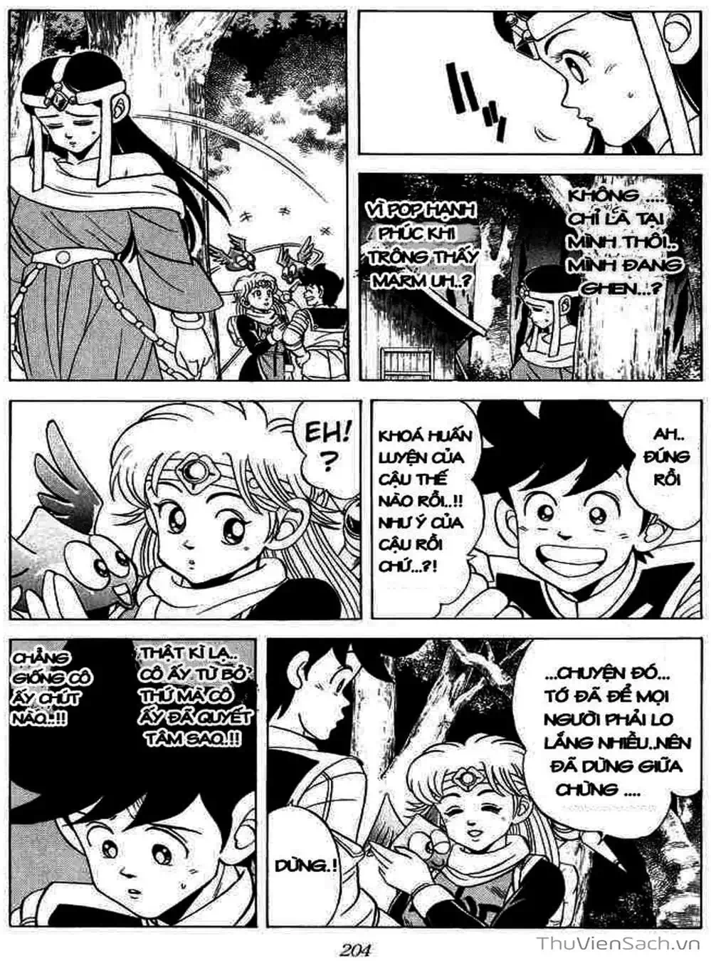 Truyện Tranh Dấu Ấn Rồng Thiêng - Dragon Quest trang 4