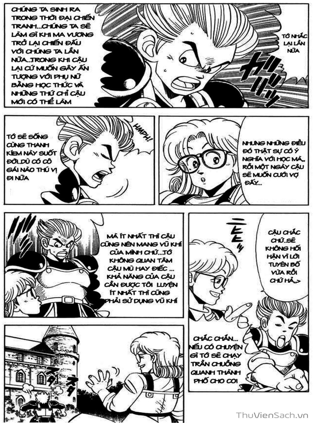 Truyện Tranh Dấu Ấn Rồng Thiêng - Dragon Quest trang 4