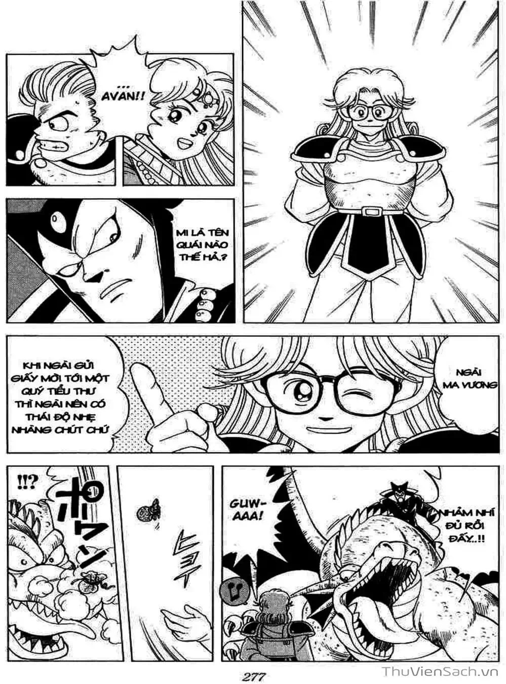 Truyện Tranh Dấu Ấn Rồng Thiêng - Dragon Quest trang 4