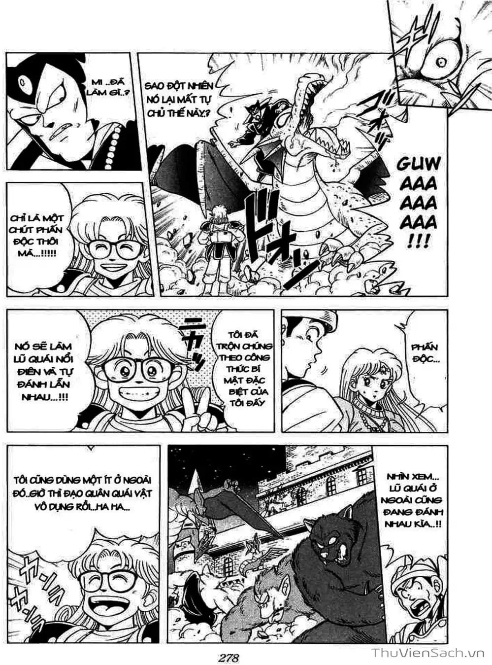 Truyện Tranh Dấu Ấn Rồng Thiêng - Dragon Quest trang 4