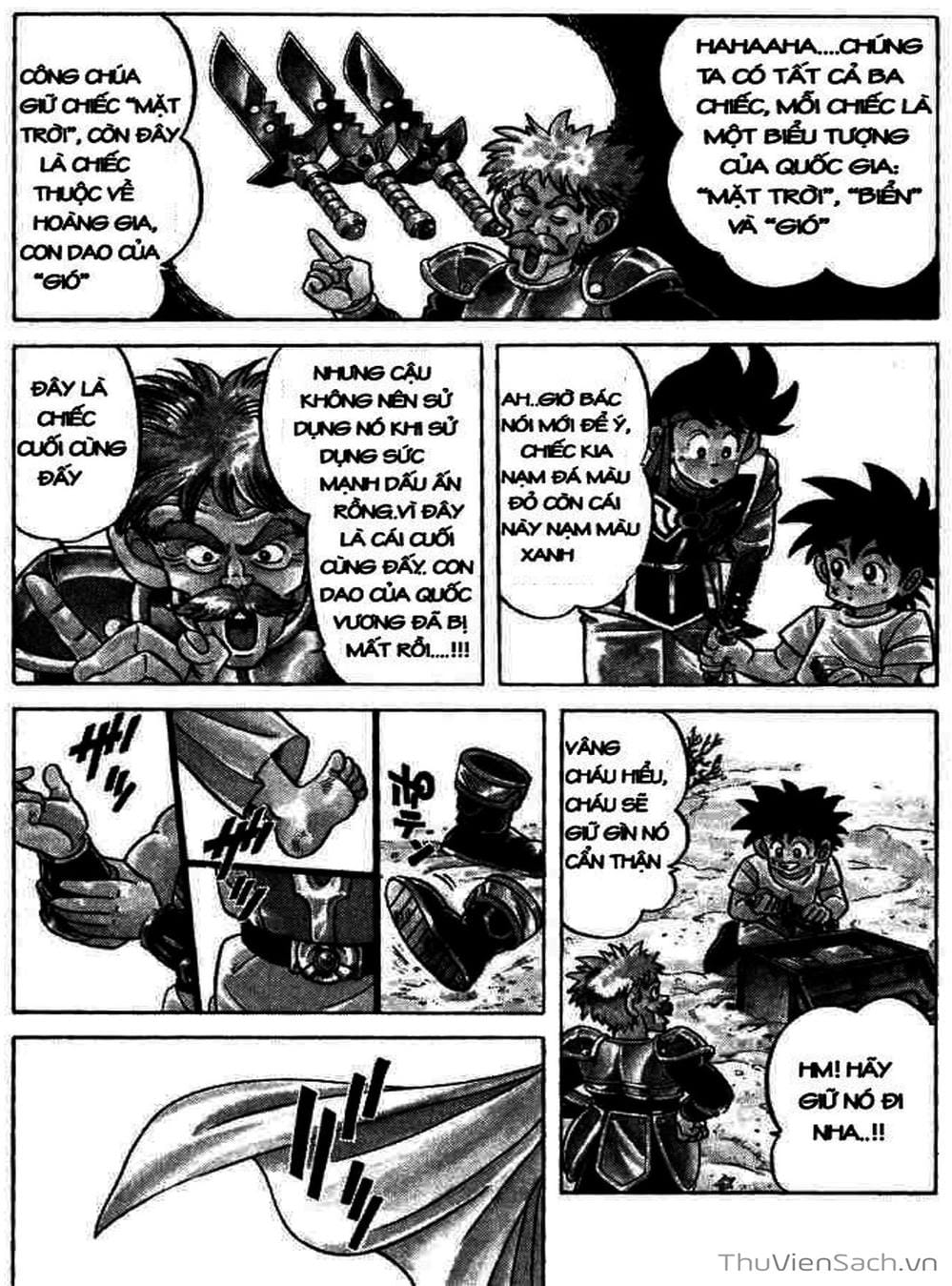 Truyện Tranh Dấu Ấn Rồng Thiêng - Dragon Quest trang 4