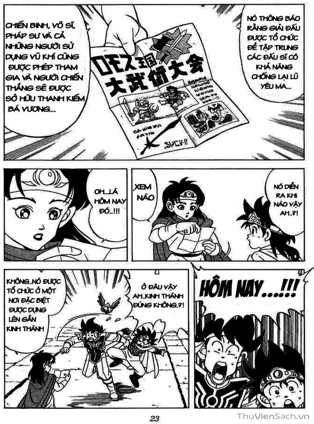 Truyện Tranh Dấu Ấn Rồng Thiêng - Dragon Quest trang 4