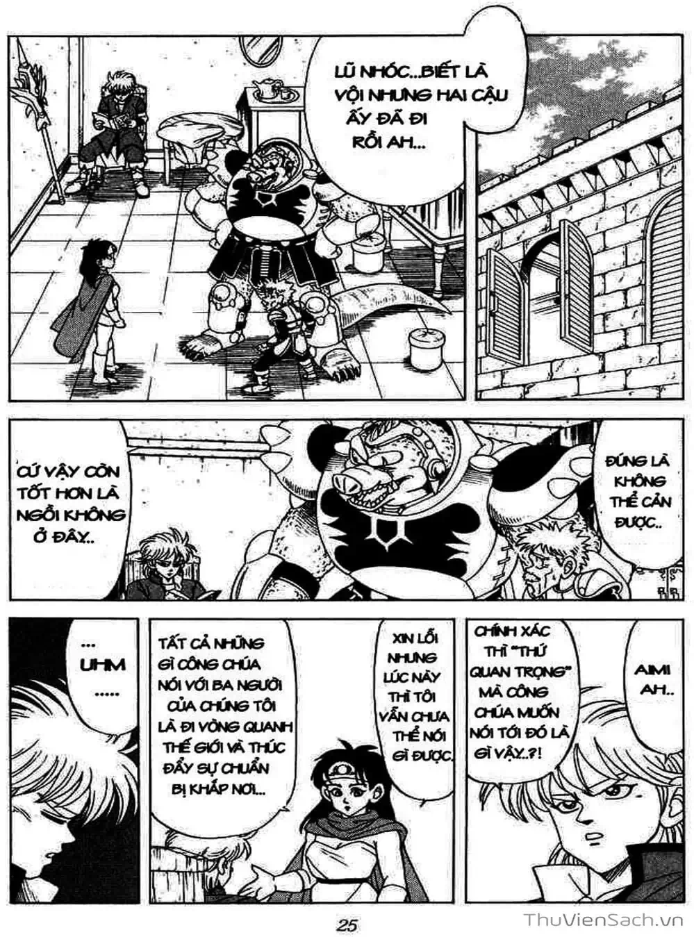 Truyện Tranh Dấu Ấn Rồng Thiêng - Dragon Quest trang 4