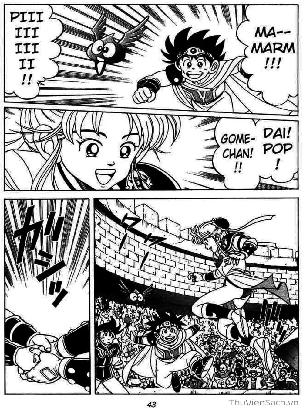 Truyện Tranh Dấu Ấn Rồng Thiêng - Dragon Quest trang 4