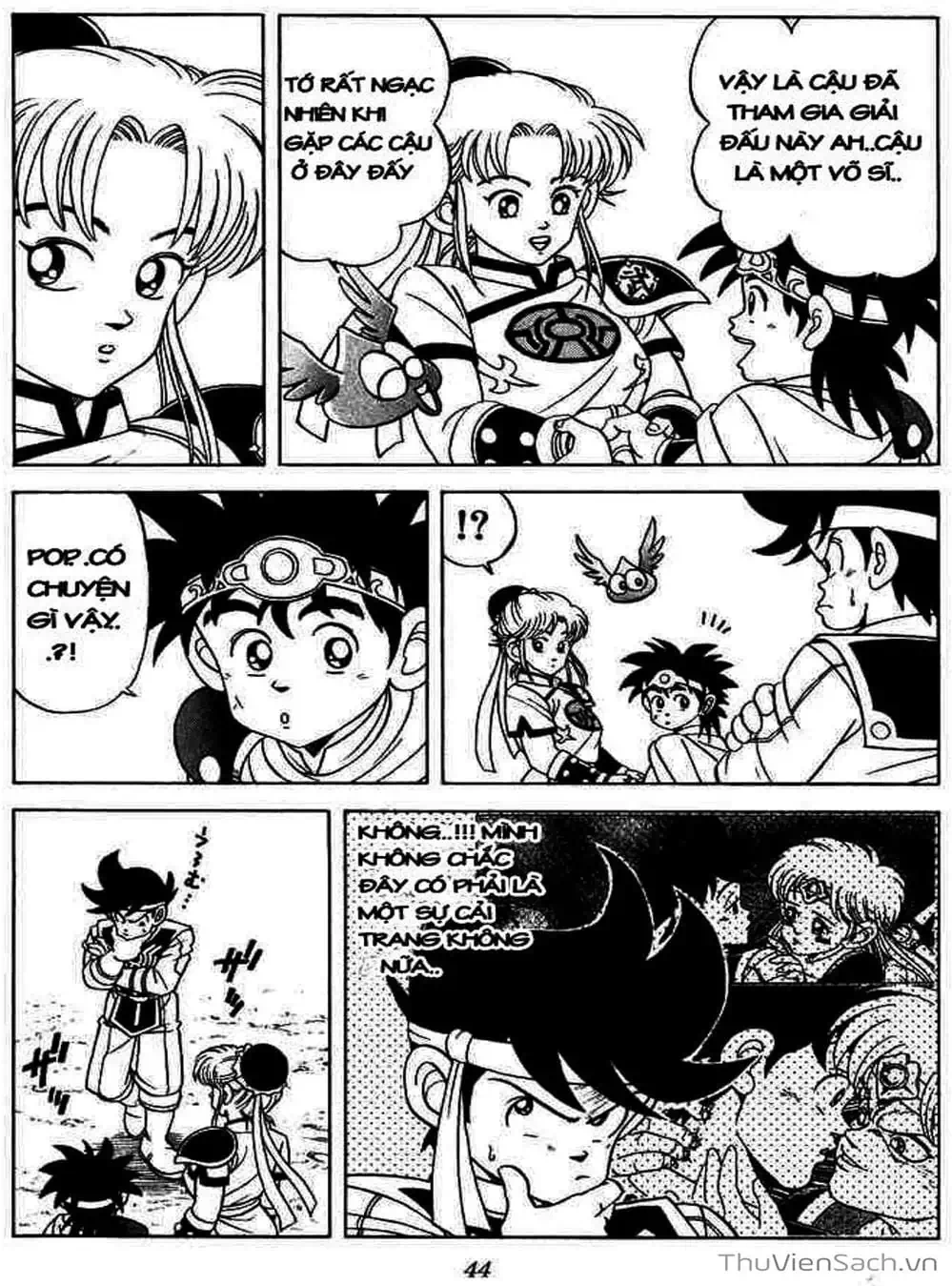 Truyện Tranh Dấu Ấn Rồng Thiêng - Dragon Quest trang 4