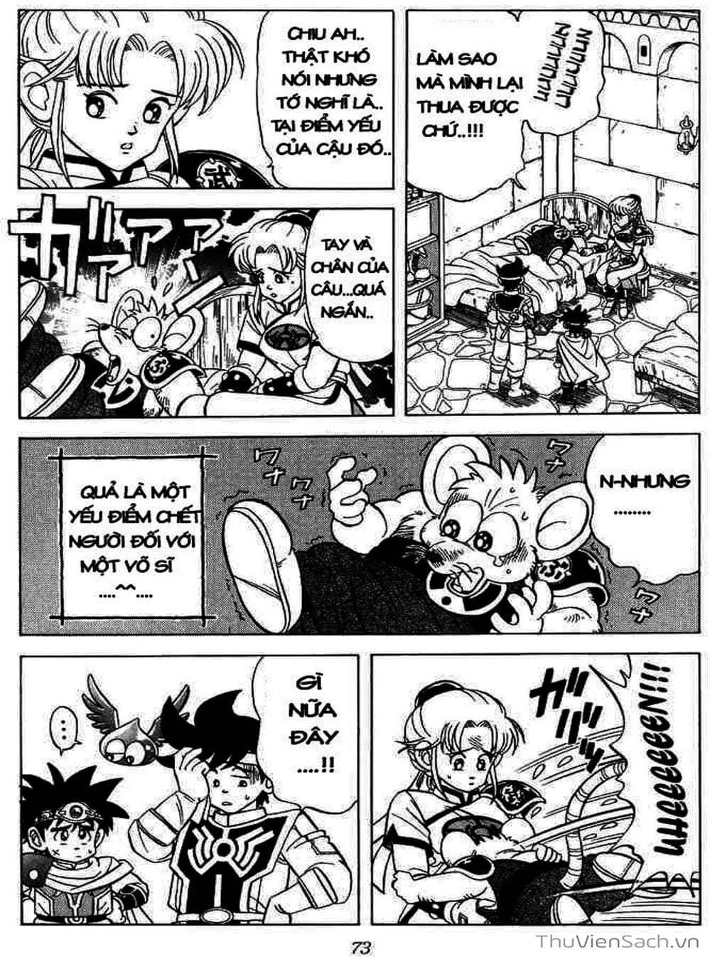 Truyện Tranh Dấu Ấn Rồng Thiêng - Dragon Quest trang 4