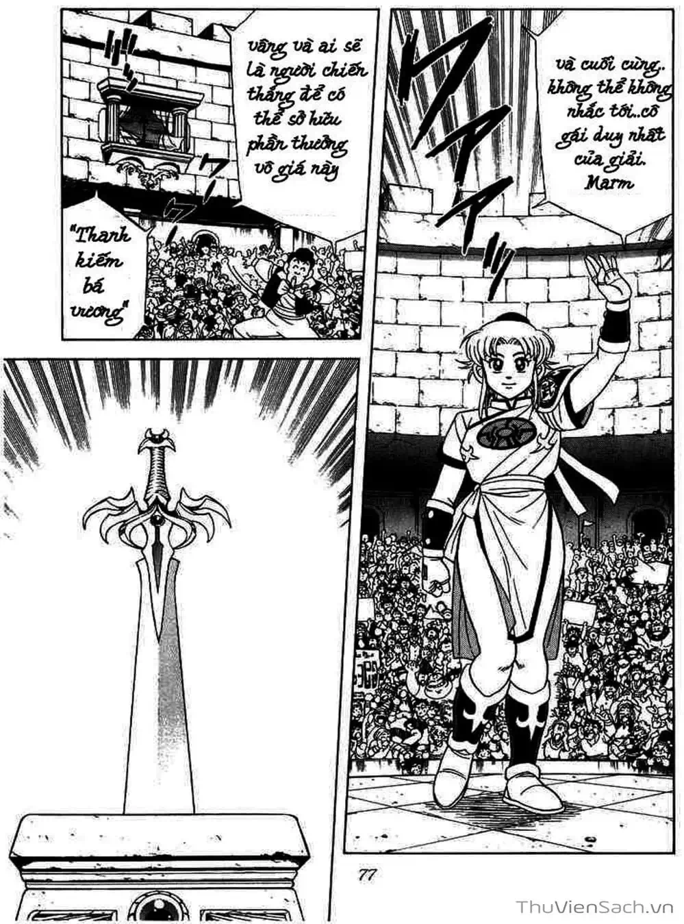 Truyện Tranh Dấu Ấn Rồng Thiêng - Dragon Quest trang 4