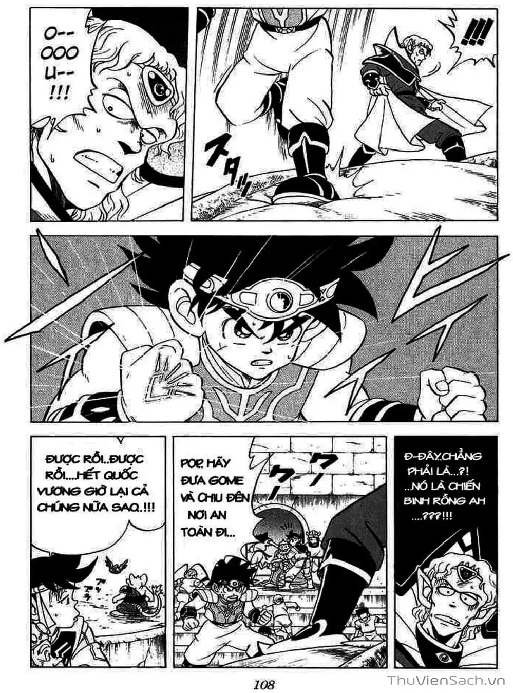 Truyện Tranh Dấu Ấn Rồng Thiêng - Dragon Quest trang 4