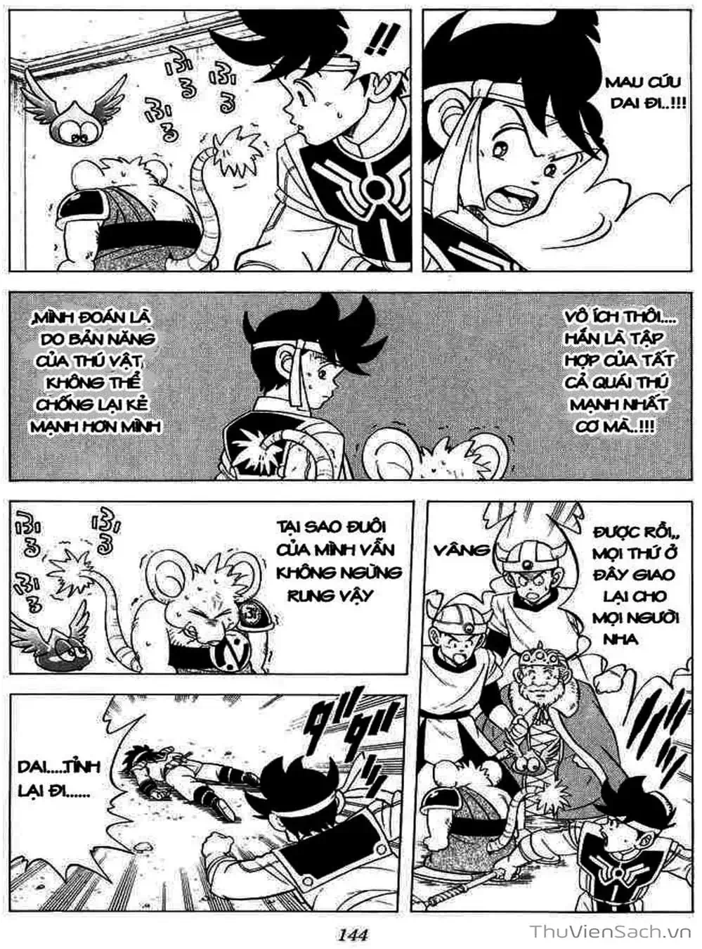 Truyện Tranh Dấu Ấn Rồng Thiêng - Dragon Quest trang 4